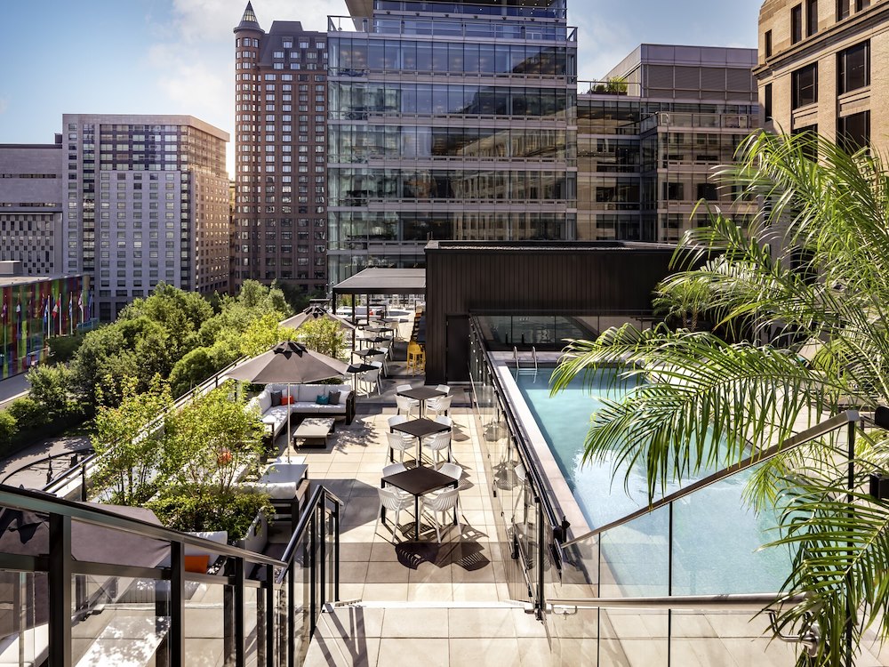 Restaurants & Bars d'Hôtel è Montréal