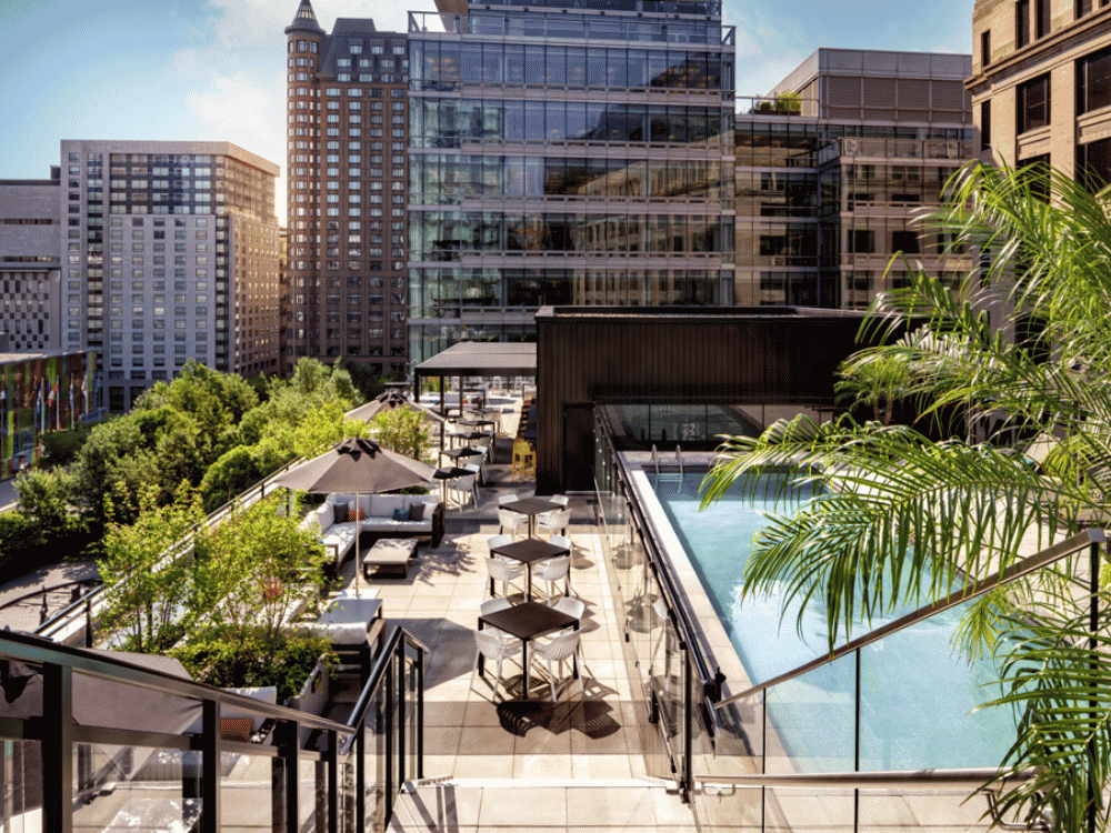 Terrasse Alizé et éventails